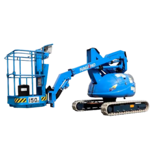 9 meter knikarmhoogwerker rups